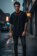 SPIDER MANIA OVERSIZE TEE HEAVY GUAGE QUALITY