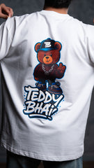 TEDDY BHAI OVERSIZED T-SHIRT Heavy Gauge French Terry Cotton