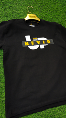 NEVER GIVE UP OVERISIZED T-SHIRT HEAVE GUAGE